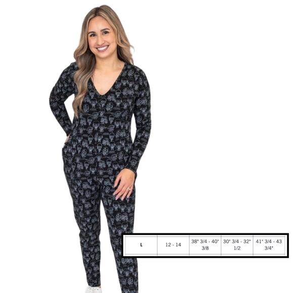 Smash & Tess RARE Star Wars Romper Long Sleeve with Pockets Size L Sold Out - Picture 4 of 6